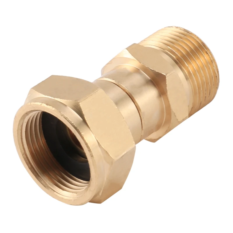 Pressure Washer Swivel Joint, Kink Free Gun To Hose Fitting, Anti Twist Metric M22 14Mm Connection, 3000 Psi