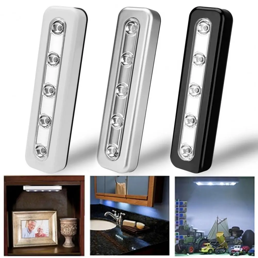 Energy Saving Touch Light Long Bar Led Light Super Bright Touch-operated Cabinet Lamp Easy Installation Battery Powered