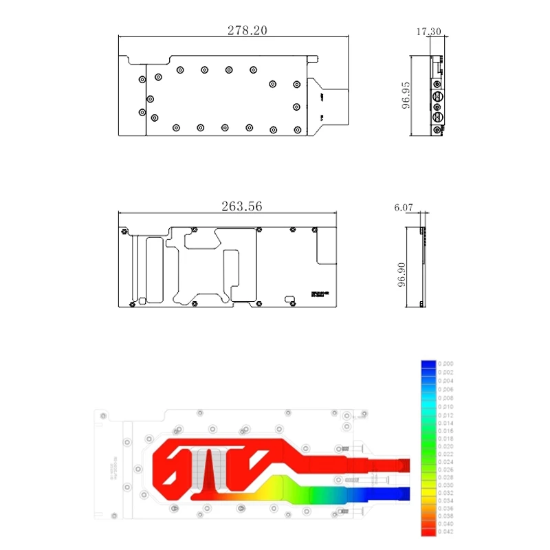 

Bykski GPU Block For ZOTAC / PELADN RTX 3080 / NVIDIA RTX 3090 Turbo , Video Card Water Cooler / Full Metal PC Cooling Radiator
