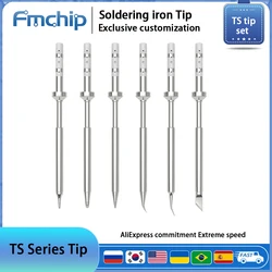 Pine64 TS101 Soldering Iron Tip TS-B2 BC2 Replacement Models for Pinecil Soldering Iron TS Series Combination Package