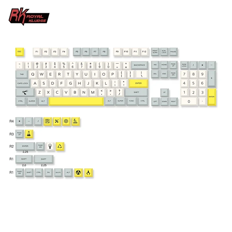 

General DIY Mechanical gamer keyboard Keycaps MDA Profile PBT Keycaps Personalizes Keycaps for Gatateron Cherry MX switches