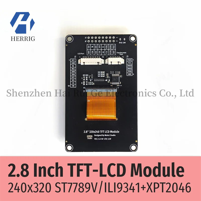 2.8-inch TFT Display Color Screen ST7789/ILI9341 SPI LCD 240x320 Liquid Crystal Module