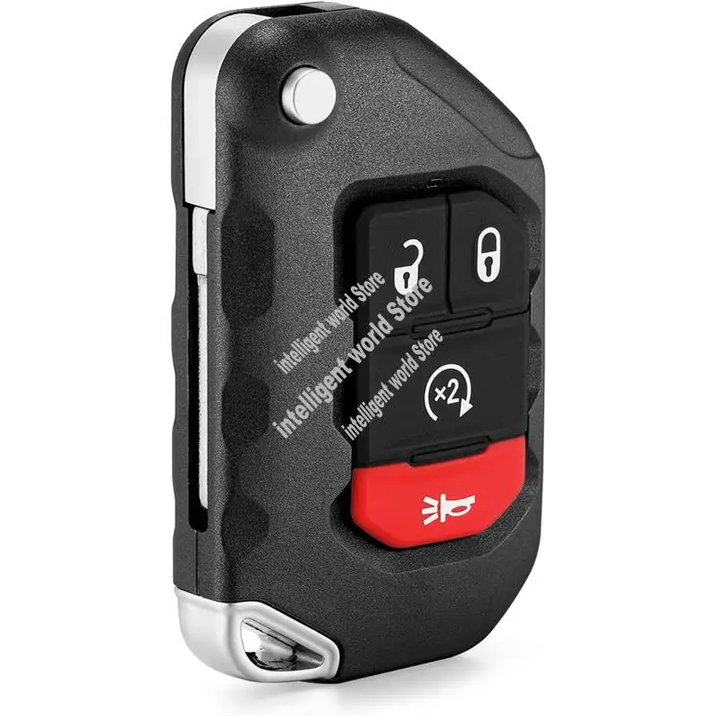 

Smart Key Fob Remote Control Replacement Proximity Keyless Entry Fit For Jeep Wrangler 2018-2024 For Jeep Gladiator-ABWO