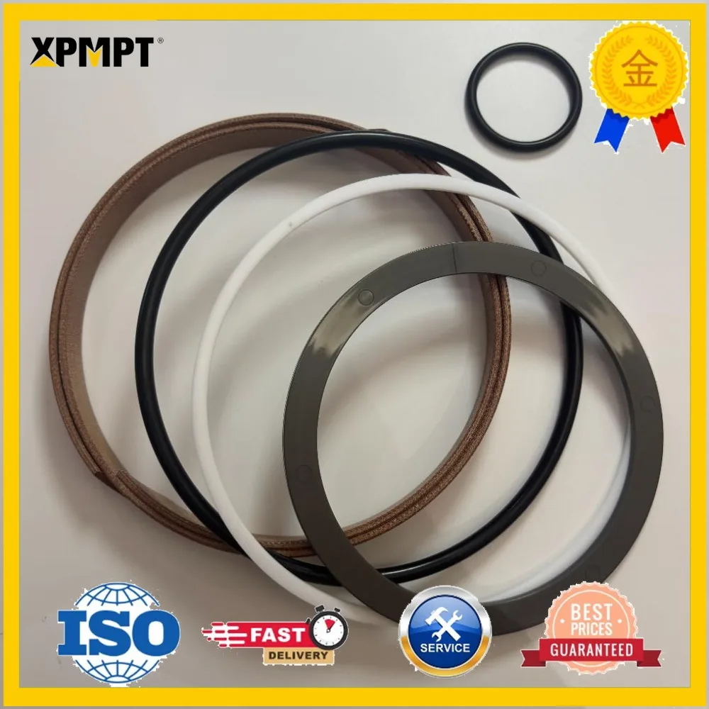 Hydraulic Bucket Cylinder Seal Kit Compatible with Caterpillar 325F 341-2814, 456-0207