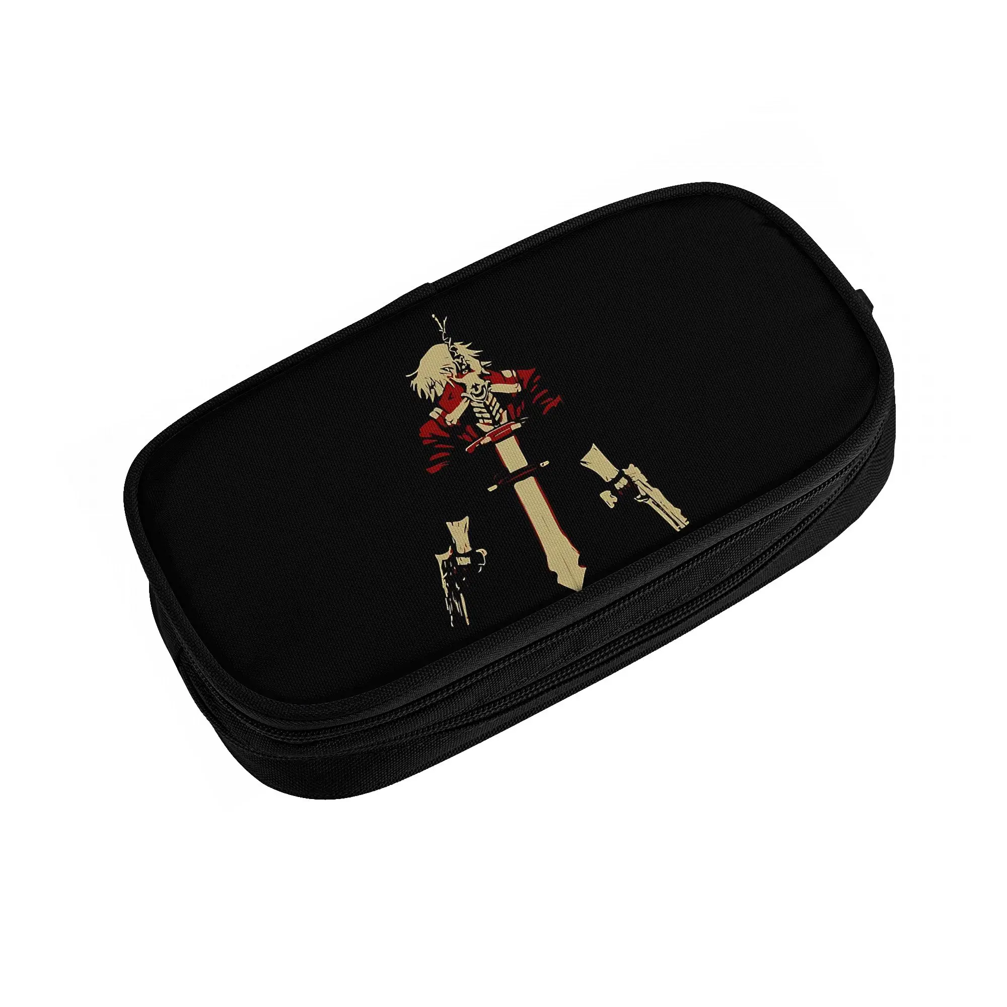1 piece Stylish swordsman Pencil Case Student Pen Bag D-Devil May Cry Office Pencil Pouch