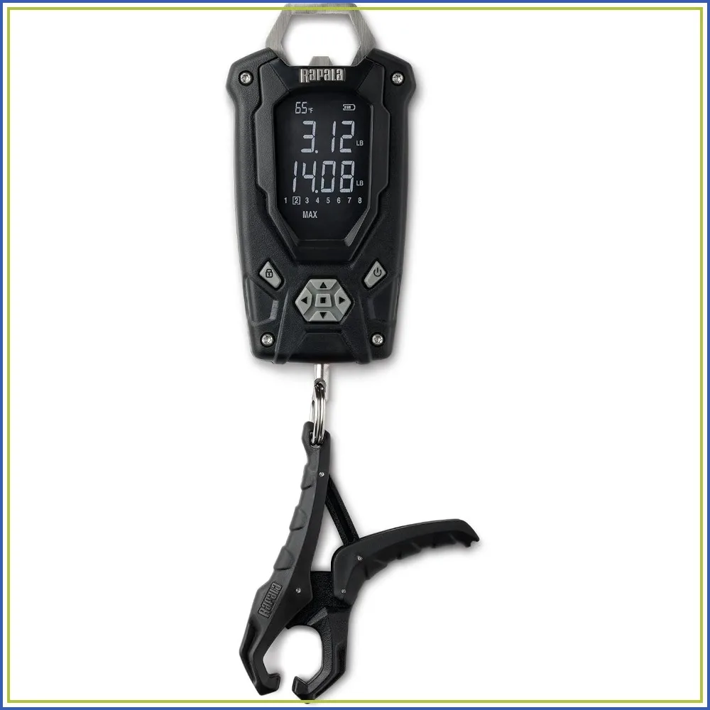 High Contrast Digital Fishing and Luggage Scale