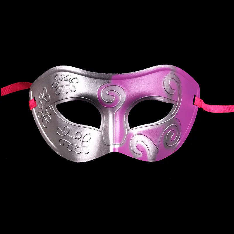 Sexy Gentleman Masquerade Mask Half Face Dance Party Fancy Banquet Eyemask Costume decorazione di nozze puntelli colore multiplo