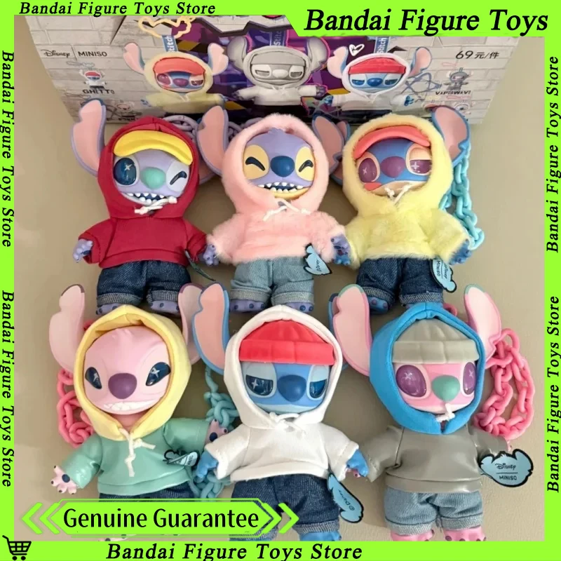 

Disney Stitch Gen Z Street Series Blind Box Figure Cute Stitch Vinyl Doll Mystery Box Plush Surprise Bag Pendant Girls Gift Toys
