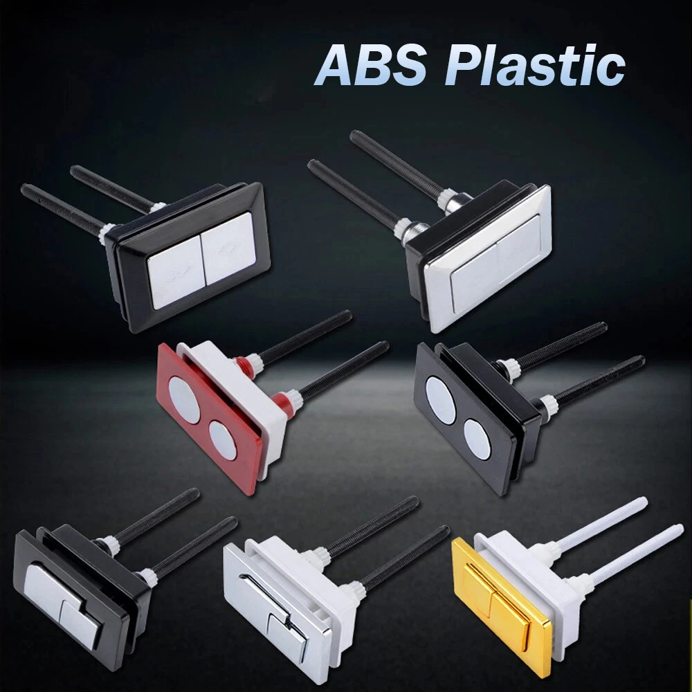 

1PCS Toilet Button Dual Flush Button for Mechanical Top Flush Valve Cisterns Flush Drain Switch Button Bathroom Accessories