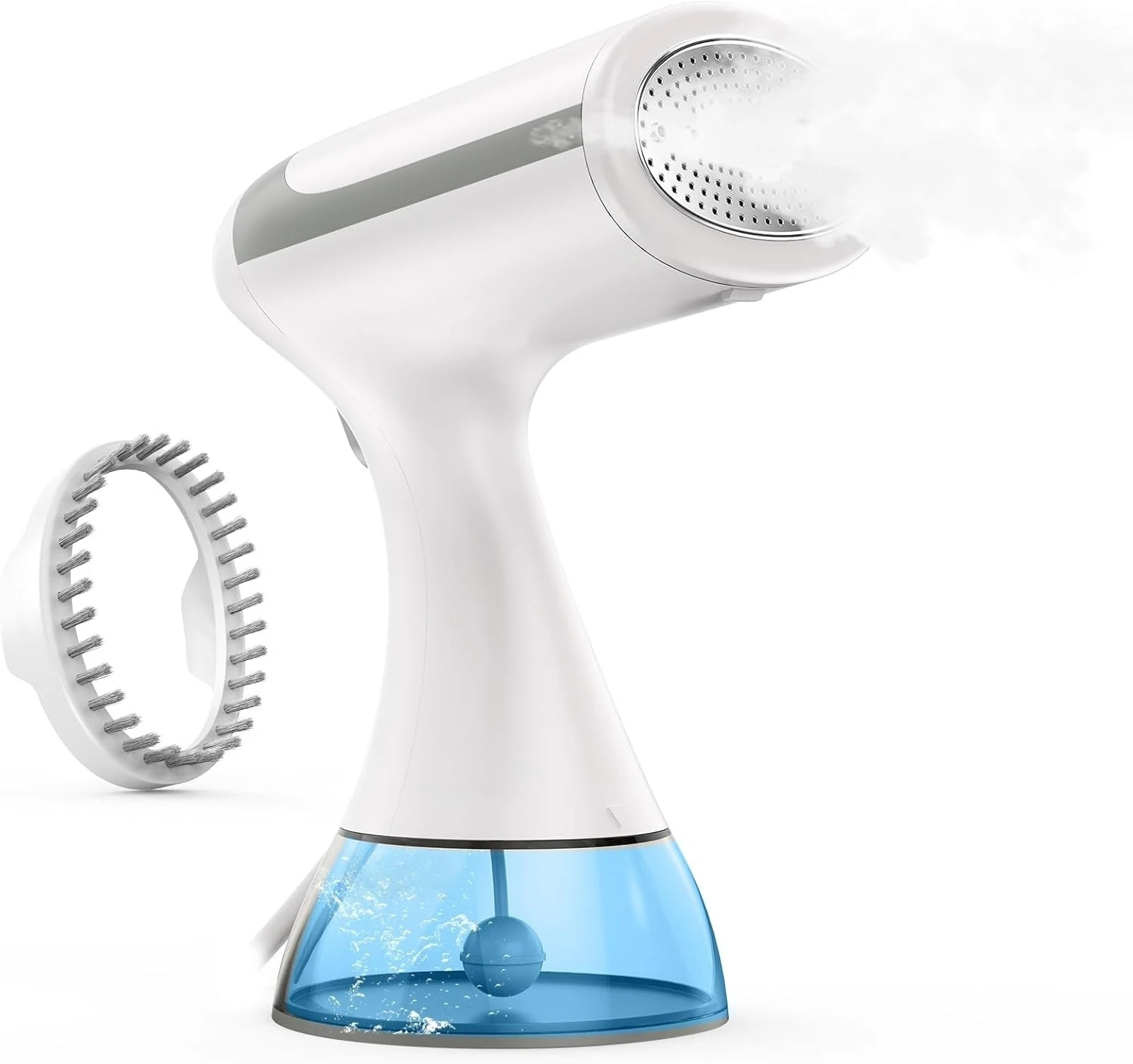 مكواة بخار للملابس مع خزان مياه قابل للإزالة 300 مل، 1500 وات، تسخين سريع لمدة 20 ثانية، مكوّاة مبللة معلقة #1