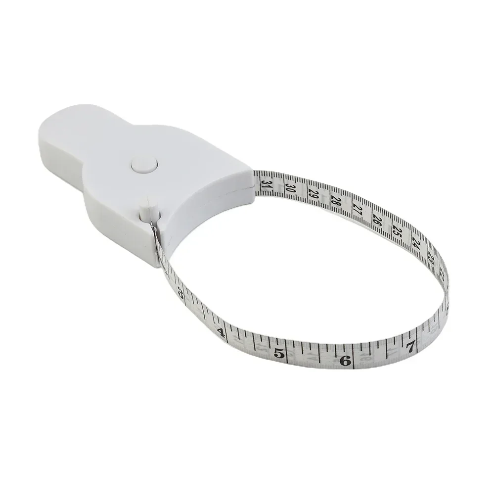 150cm Automatic Telescopic Tape Measure Fitness Measuring Tape Centimeter Meter Tapes For Waist Chest Arms Legs Measure Tool