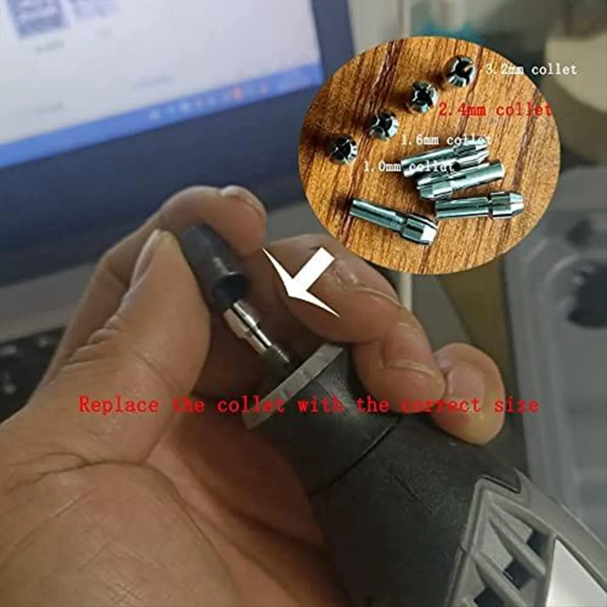 

Bowl Shape Grinding Burr Fits for Rotary Tool Includes for with 2.35mm Shank (Pack of 12)