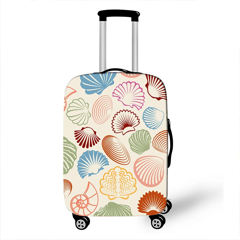 Housse De Valise Écossaise Château Lac - Protection Épaisse Et Élastique Pour Bagages 45,7 à 81,3 Cm