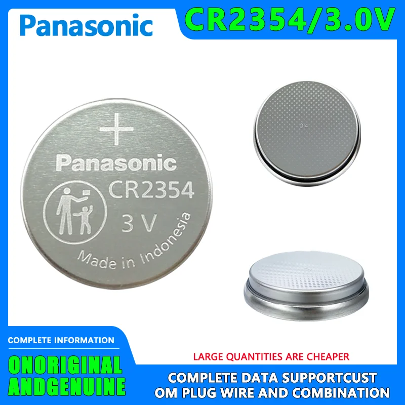 

1PCS Panasonic CR2354 battery 3V lithium sd-pm105 bread maker Tianrui Instrument Model3 remote control electronic DL2354