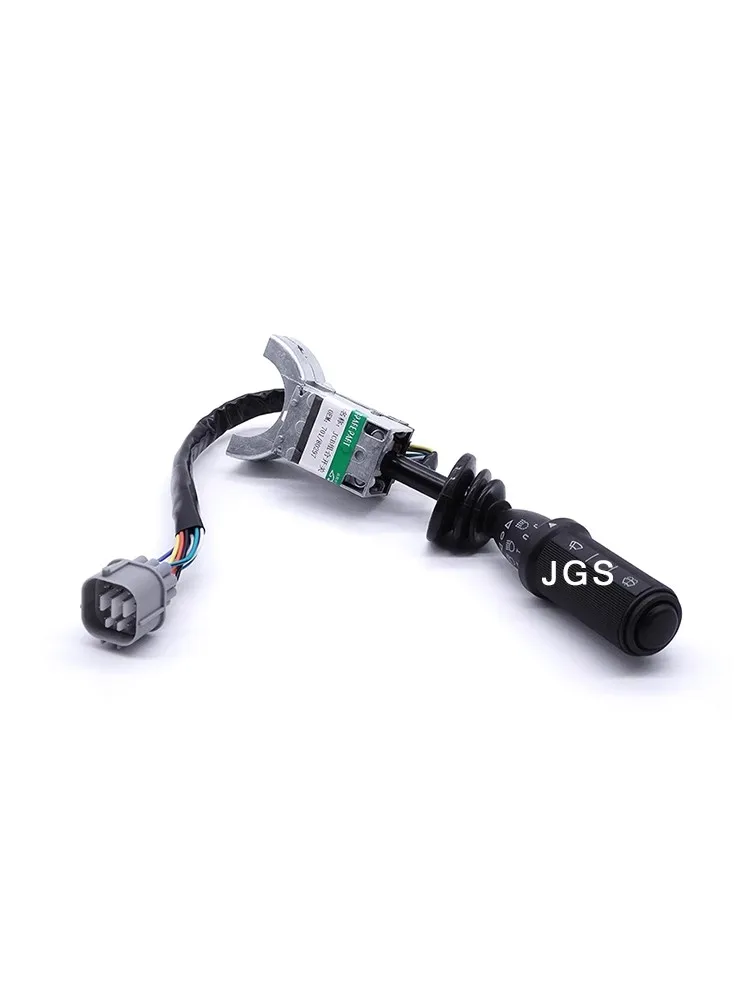 For JCB 701-80297 Rubber wheel excavator instrument cluster switch, headlight turn switch, wiper switch