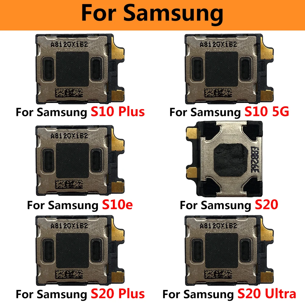 Fone de ouvido alto-falante ouvido som superior receptor flex para samsung s20 ultra s10 s9 s8 mais s7 borda