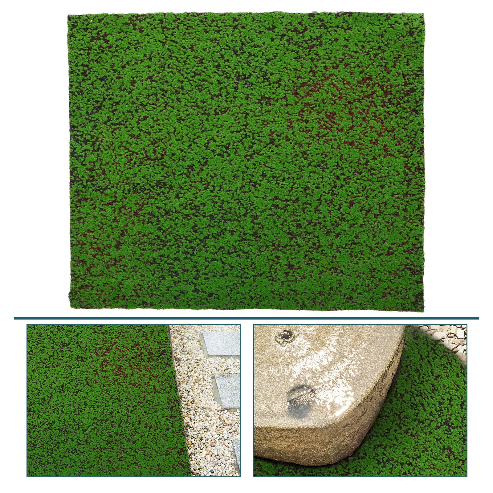 

Lifelike Artificial Moss Simulation Fake Plants Silk Cotton Material Easy Installation for Office Home Garden Patio Balcony