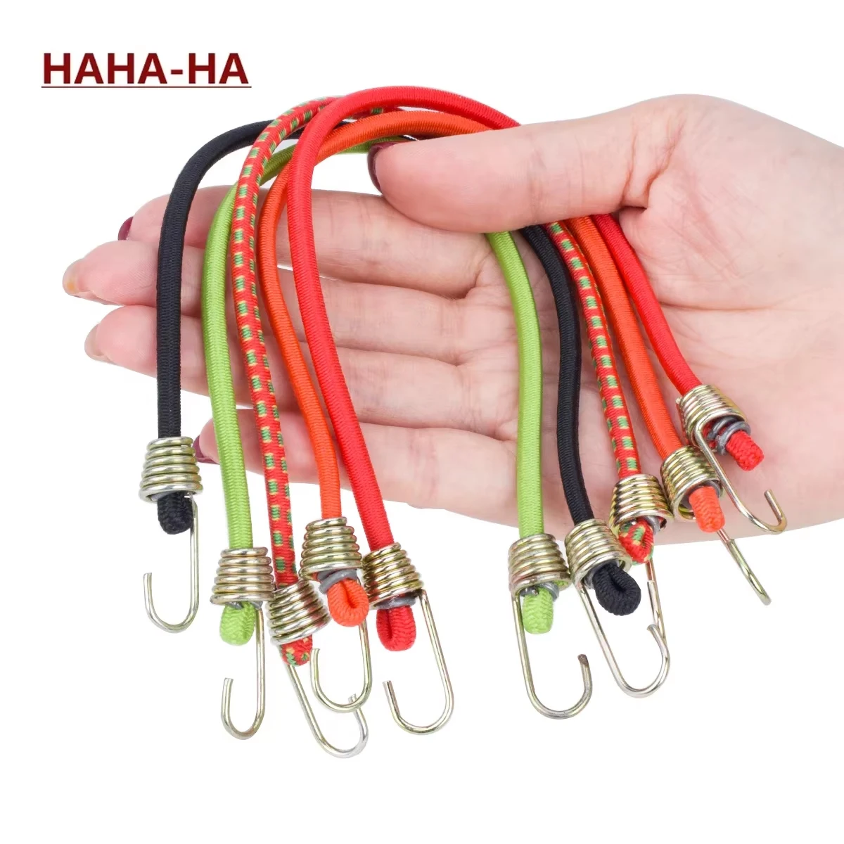 Elastic Bungee Cord Heavy Duty Luggage Straps Rope Hooks with Hook for 1/10 RC Crawler Car Axial SCX10 TRX4 TRX6 Decorate