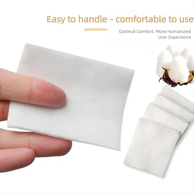 New 1200pcs Disposable Tattoo Clean Cotton Pads Make-up Remover Cotton Sheet Cotton Pads for Face HZM03
