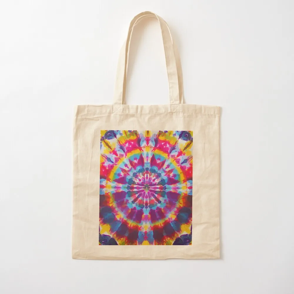 

Cool Tye Dye Pattern Tote Bag Shopping bags sac pour femme shopping bag Canvas Tote Bag