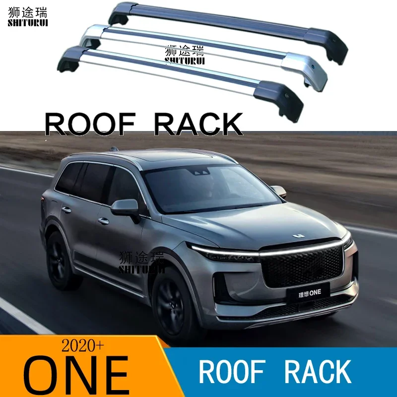 2Pcs Roof Bars for LEADING IDEAL one  [2021+]  Aluminum Alloy Side Bars Cross Rails Roof Rack Luggage Carrier