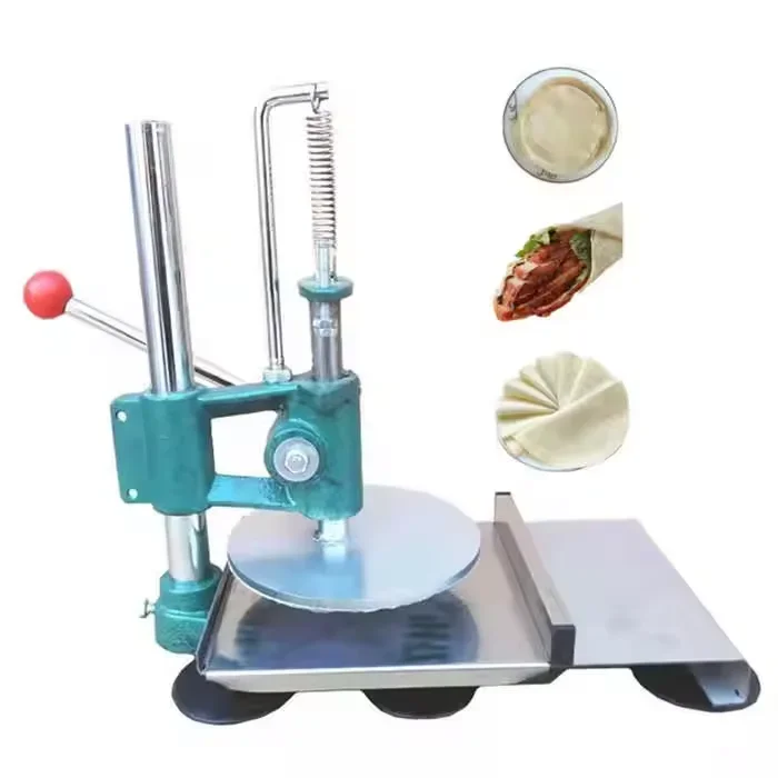 Commercial Dough Press Machine Pizza Hand Grabbing Cake Flat Cake Biscuits Meat Clip Round Manual Hand Pressed
