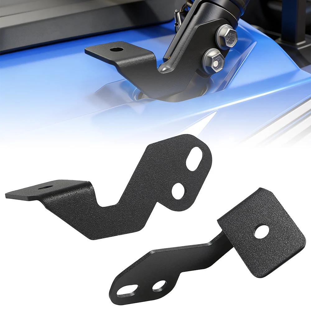 

UTV ATV Led Work Lights Side Pillar Mounting Bracket Drving Work Lamp Metal Holder For Polaris RZR XP 900 1000 2014-2021