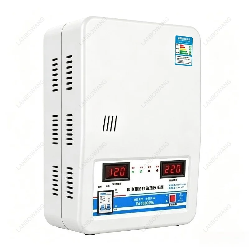 15KW 220V Automatic Voltage Stabilizer ZA Pure Copper Household Low Voltage Regulator Special For Air Conditioner High Power Use