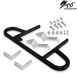 Barra de agarre trasera ancha, parachoques Alba Racing negro 199 T2 B para YFZ 450