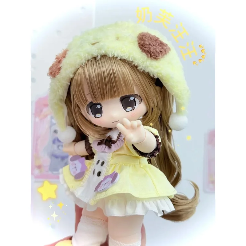 Honeini A Little Cute Today Series Special 1/8 Size Planted Hair BJD Dolls Blind Box Mystery Box Cute Action Anime Figure