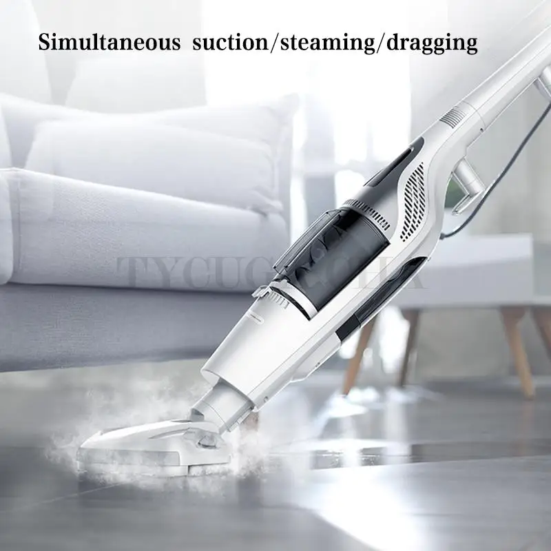 Steam Mop Non-Wireless Household Suction Mop All-in-One Vacuum Cleaner Two-in-One Electric Mop Floor Cleaner Machine For House