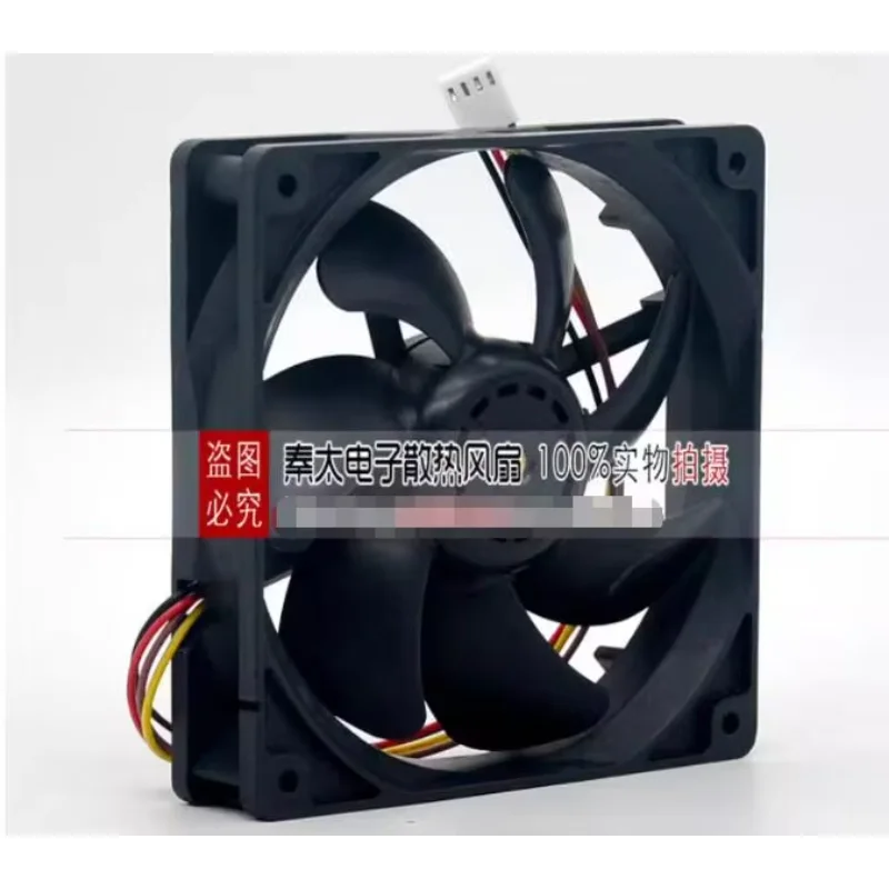 SANYO DENKI 9S1212P4F01 DC 12V 0.19A 120x120mm 4-Wire  Server Cooling Fan