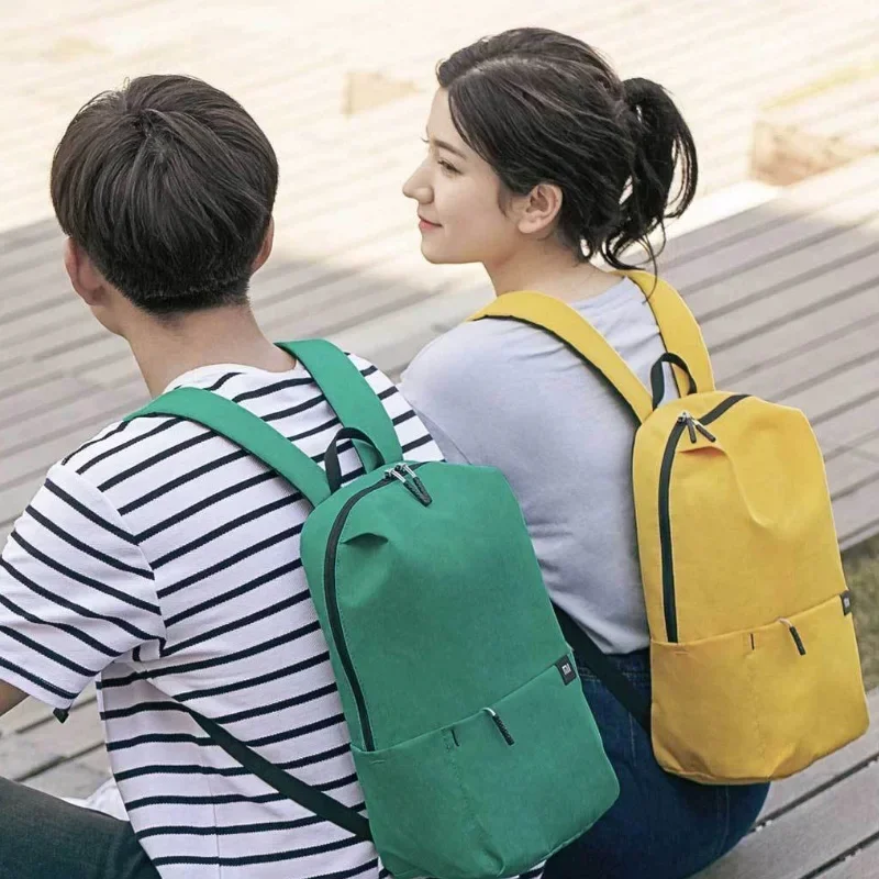 Xiaomi Mi Backpack 10L/20L Bag   Colorfull 165g Urban Leisure Sports Chest Pack Bags Men Women Small Size Shoulder Unise bolsa