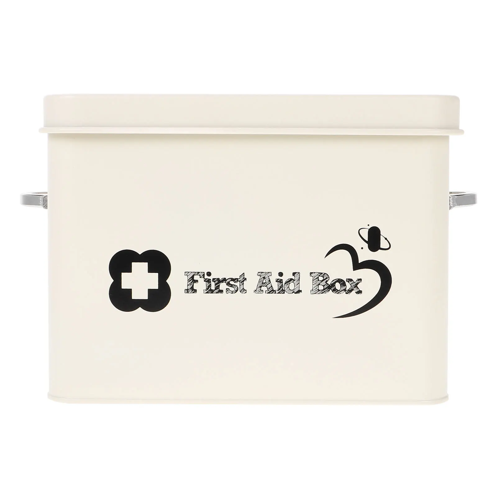 صندوق تنظيم الأدوية المحمول ذو سعة صغيرة، مجموعة أدوات طبية متعددة الطبقات للسفر المنزلي، صندوق مساعد لسلامة الأسرة #1