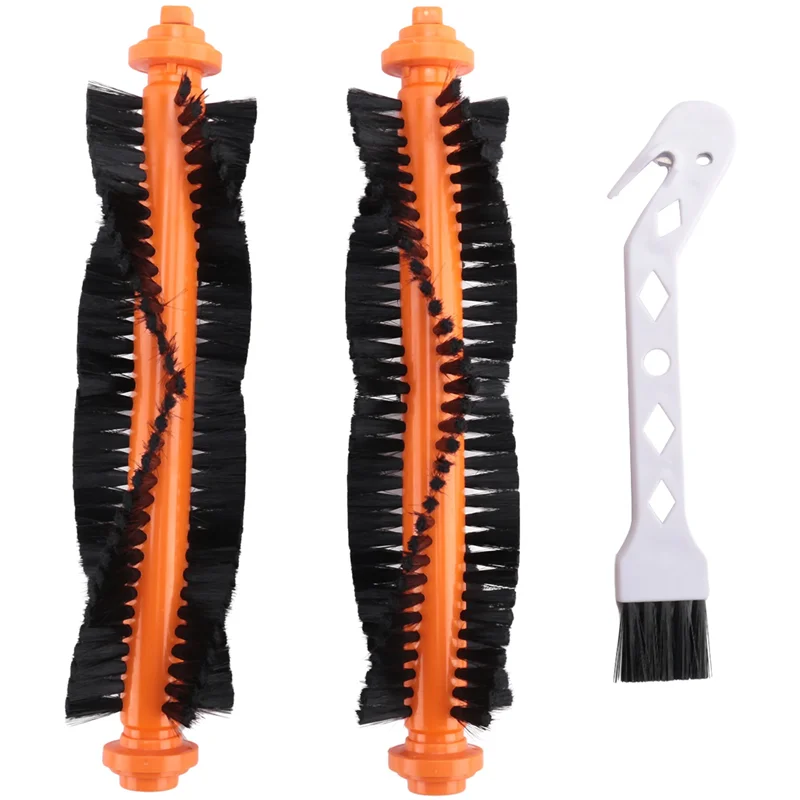 فرشاة دوارة A01V كما هو موضح من البلاستيك لـ Tefal Rowenta Explorer/ X-Plorer 20 40 50 Serie Smart Force جهاز آلي لتنظيف الأتربة ملحقات
