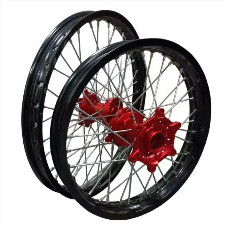 تخفيضات جيدة 12 بوصة 17 بوصة CRF250 KLX250 KLX650 دراجة نارية تيم 14 تكلم حافة دراجة نارية لهوندا الرصاص #2