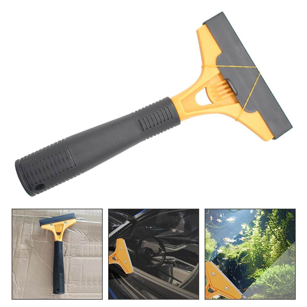 Ergonomic Tube Handle Multi Function Scraper Tile Glass Ceramic Hard Tool Non Skid Comfort Grip Adhesive Remover Paint