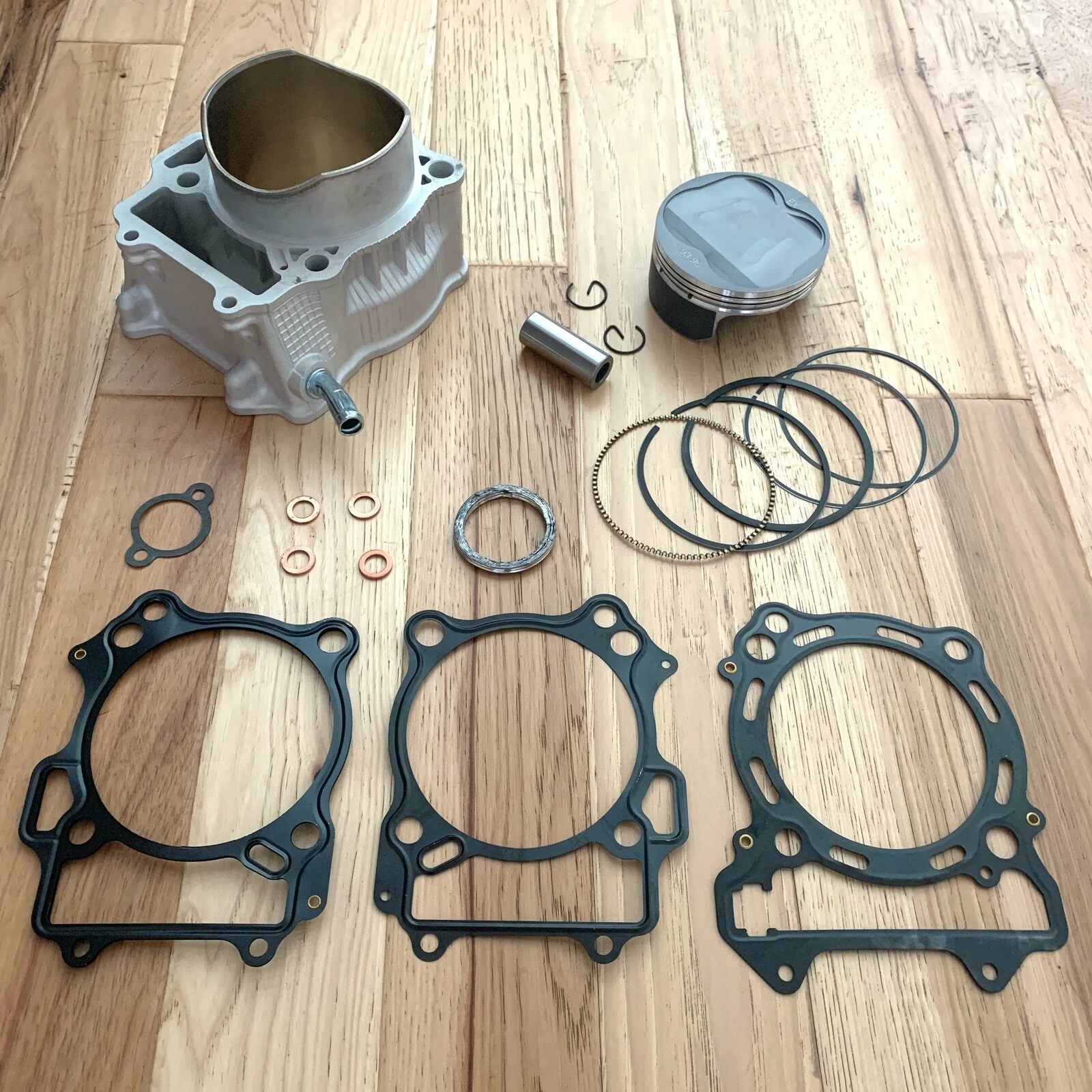 Kit de Juntas de Pistón y Cilindro de Motor de Motocicleta de Alta Calidad STD de 94 mm y 434 cc para Suzuki LTZ 400 LTZ400 DVX400 DVX 400 DRZ400 DRZ 400