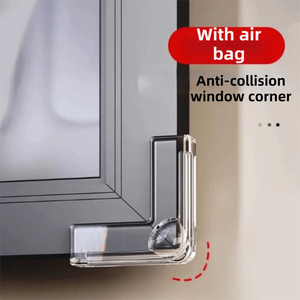10 قطعة واقي زوايا الأثاث الشفاف شريط لاصق مسبقًا سهل التقشير واقيات زوايا التبويب واقية بدون رائحة أغطية زوايا