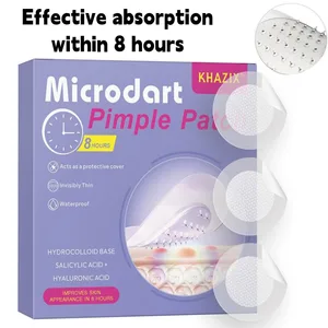 Hydrocolloid Pimple Patch Micro Needle Acne Patches Ultra-thin Invisible 8 Hours Effective  Acne Cover Sticker Facial Care Tool