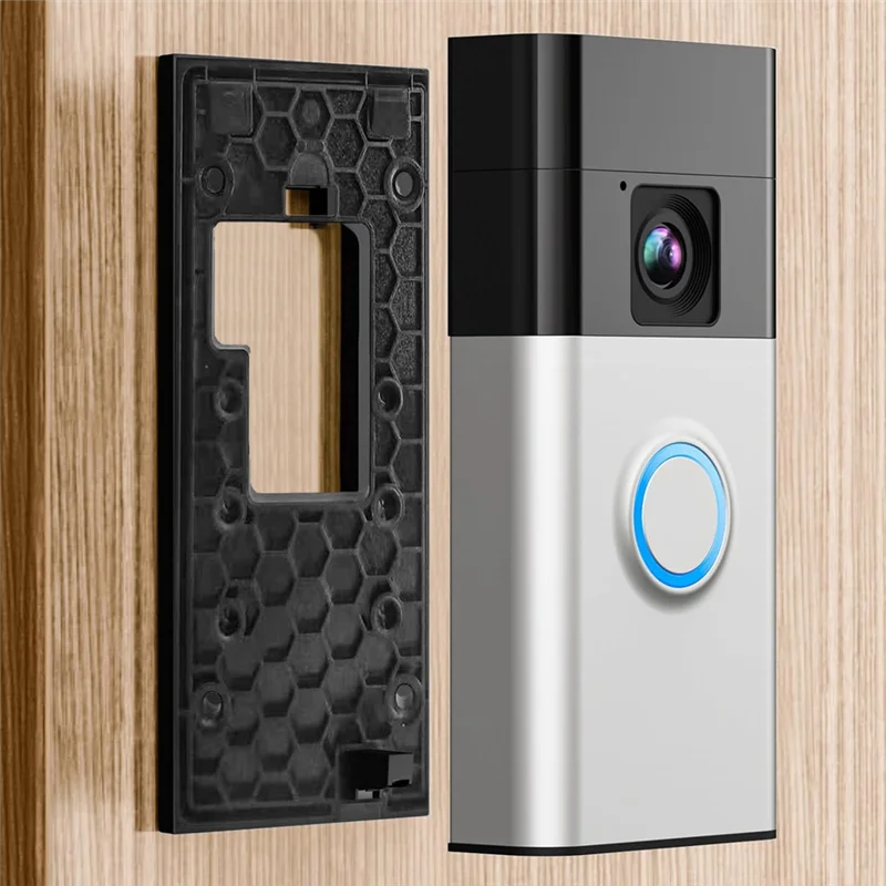 AT51-No-Drill Ring Doorbell Mount For Ring Battery Doorbell (2024 Release),Adhesive Doorbell Mounting Plate Bracket