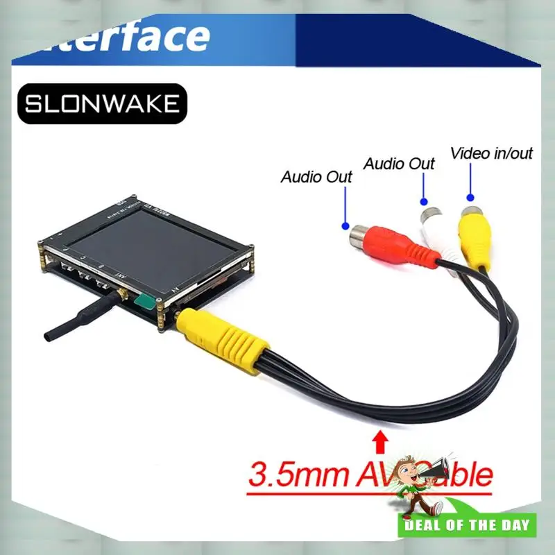 24-Hour Delivery Micro 5.8G 56CH For RC Multicopter Multirotor FPV Drone Parts 2.4 Inch LCD 480X320px Auto-Search FPV Monitor