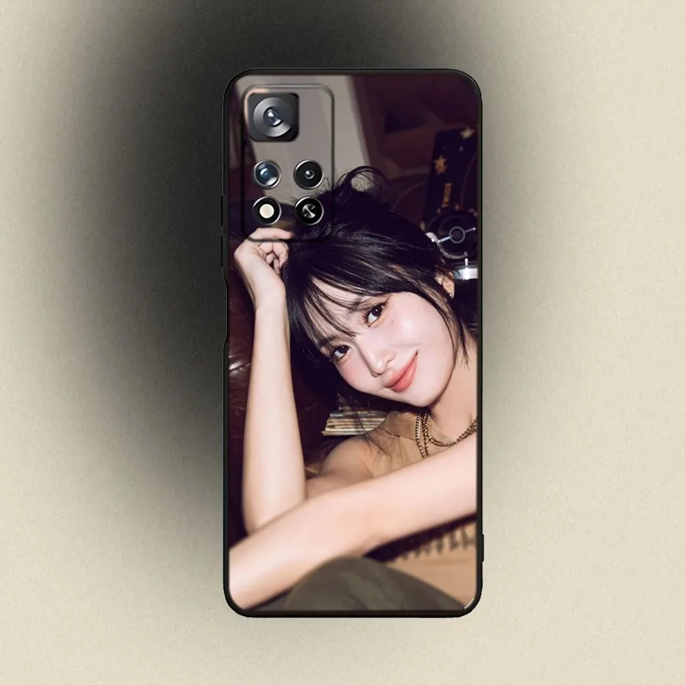 T-Twice Momo  Phone Case For Samsung Galaxy A20,A21s,A22,A31,A32,A52,A53,A72,73,A80,A91 Soft Black Cover