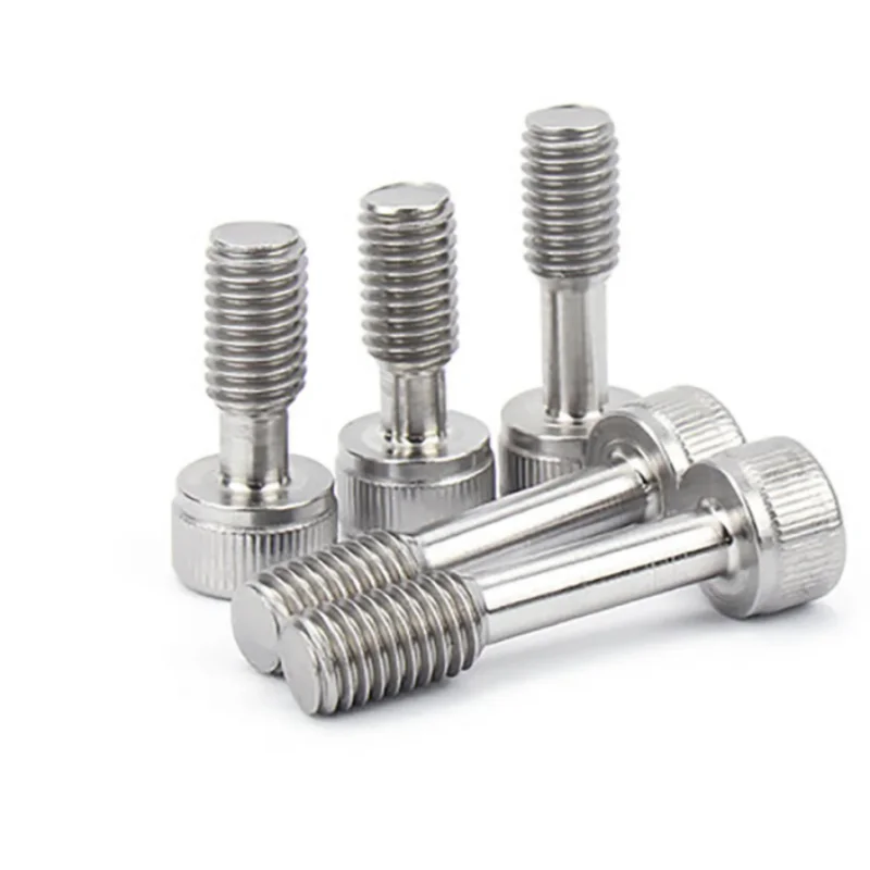 304 Stainless Steel Hexagon Socket Short Head Anti Falling Screw / Half Tooth Bolt M2-M4