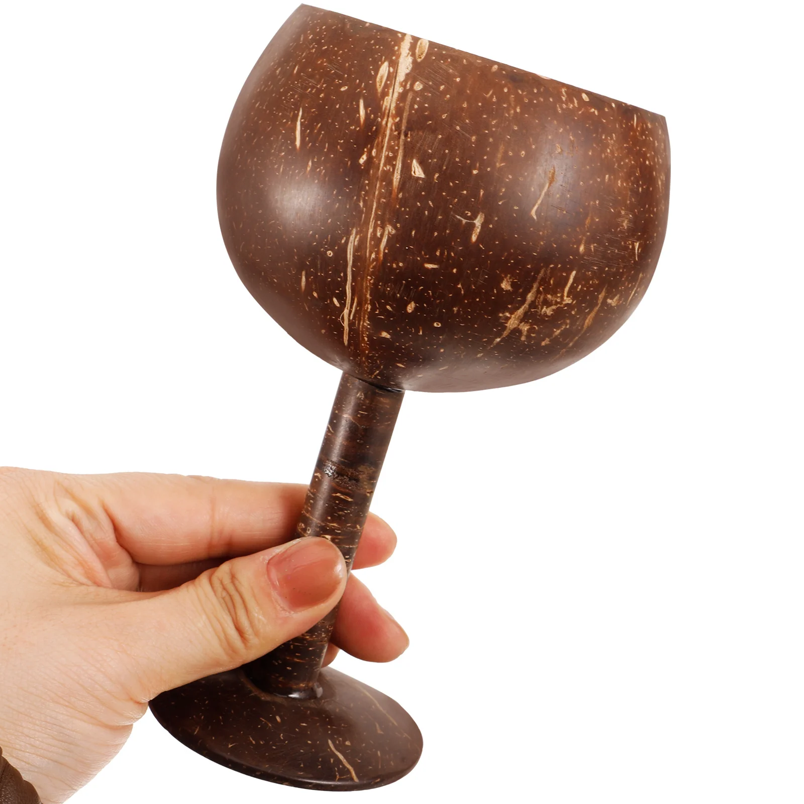 جوز الهند شل كوب جوز الهند كأس كوكتيل للحزب شرب أكواب هاواي شاطئ مأدبة جمع عصير النبيذ المياه جوز الهند قذيفة #3