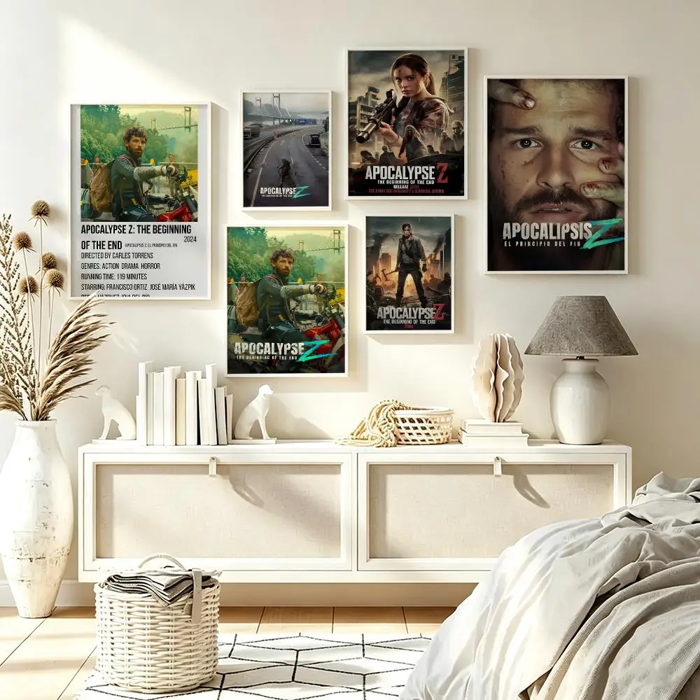 movie Apocalypse Z: The Beginning of the End Poster for Bedroom Dorm Room Home Decor Large Wall Picture Print