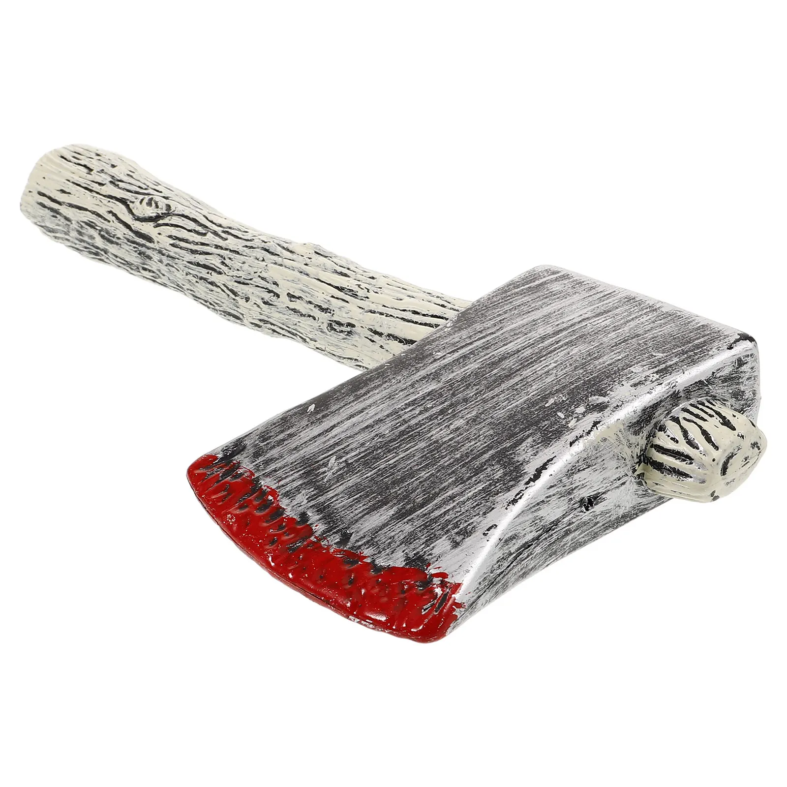 

Blood Props Halloween Decorative Fake Kids Halloween Party Favor Plastic Axe Prop Cosplay Performance Axe Unbreakable Decoration