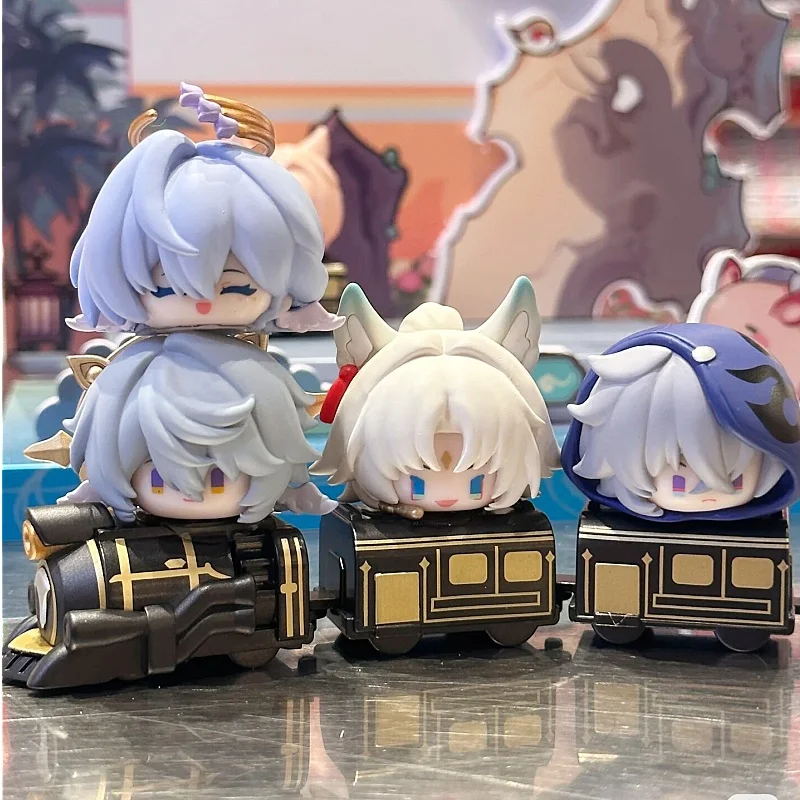 

Mihoyo V3 Official Honkai Star Rail Stackable Figures Blind Box Trendy Desktop Decoration Gift Figurine Toy