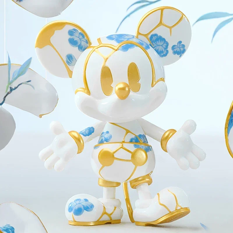 

POP MART Disney Mickey Boundless Creativity Series Mystery Box Подлинная глухая коробка Guess Toys Сумка Орнамент Статуэтки Домашний декор