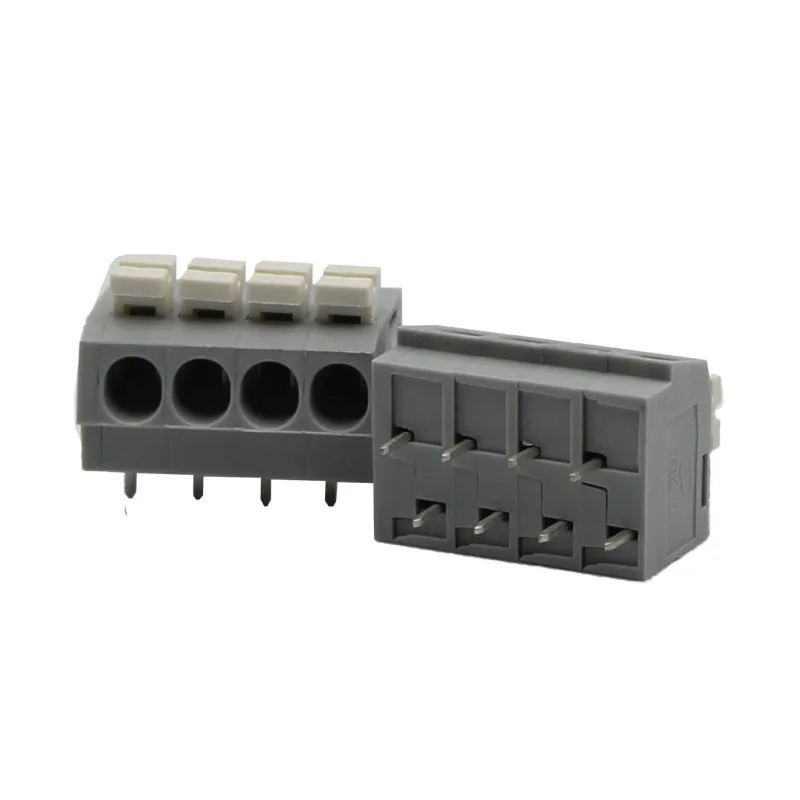 100PIN DG202 5.0mm KF202 5.0 2P ~ 12Pin PCB SPRING TERMINAL BLOCKS CONNECTOR 15A 300V PCB Terminal Block DA804